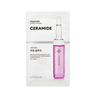MISSHA Mascure Moisture Solution Sheet Mask 28ml Ceramide 10EA