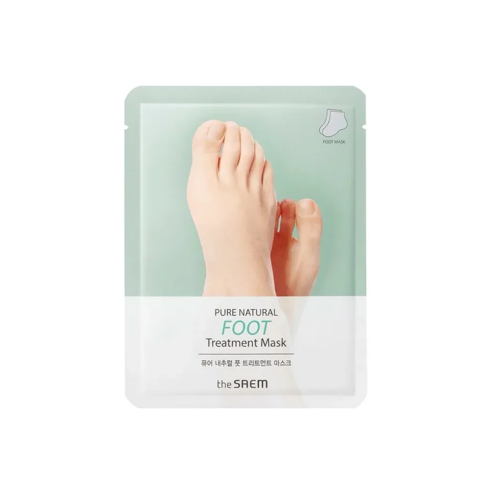 THE SAEM ピュアナチュラル フットトリートメントマスク 8g 2枚入7セット