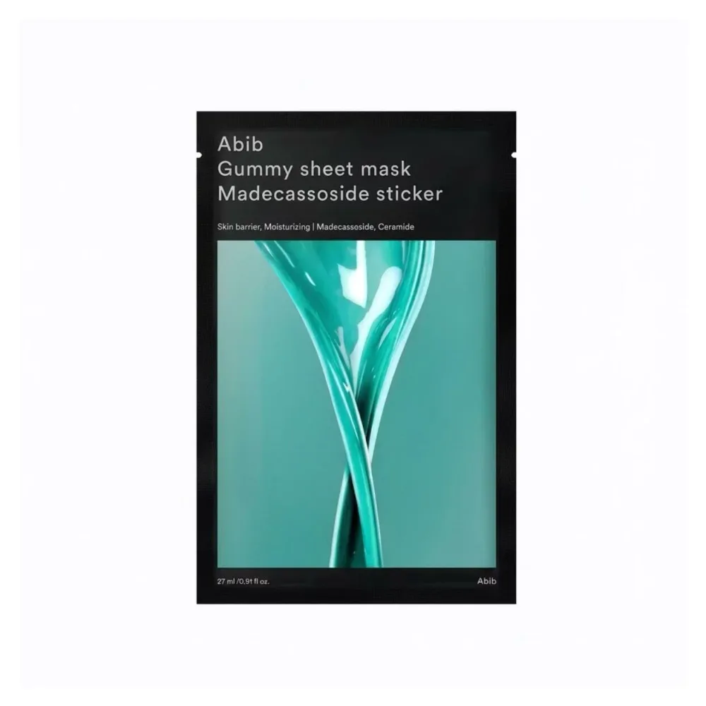 Abib Gummy Sheet Mask Madecassoside Sticker 27ml 10EA