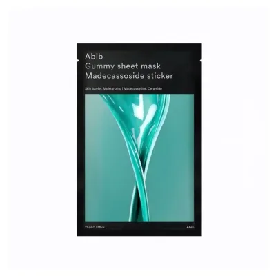 Abib Gummy Sheet Mask Madecassoside Sticker 27ml 10EA