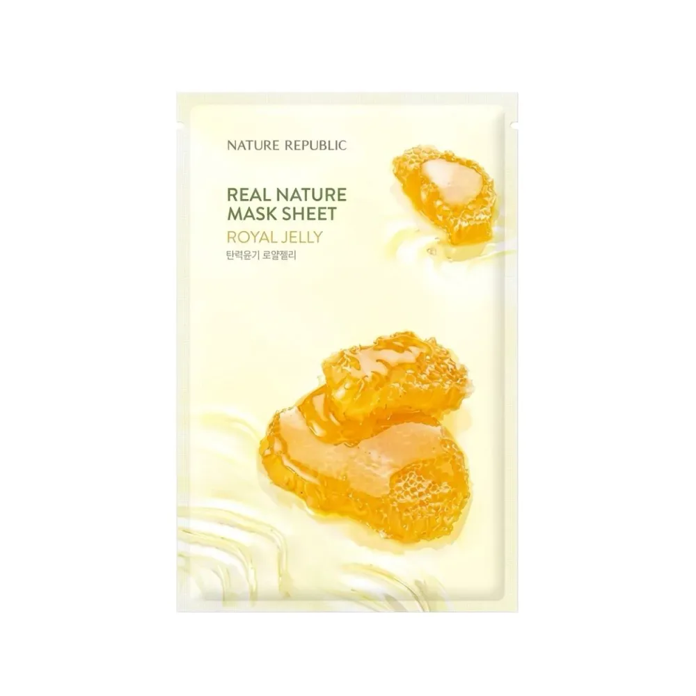 NATURE REPUBLIC Real Nature Royal Jelly Mask Sheet 23ml 10EA