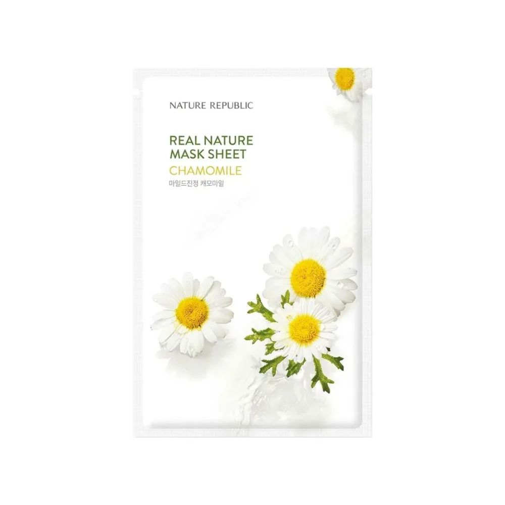 NATURE REPUBLIC Real Nature Chamomile Mask Sheet 23ml 10EA