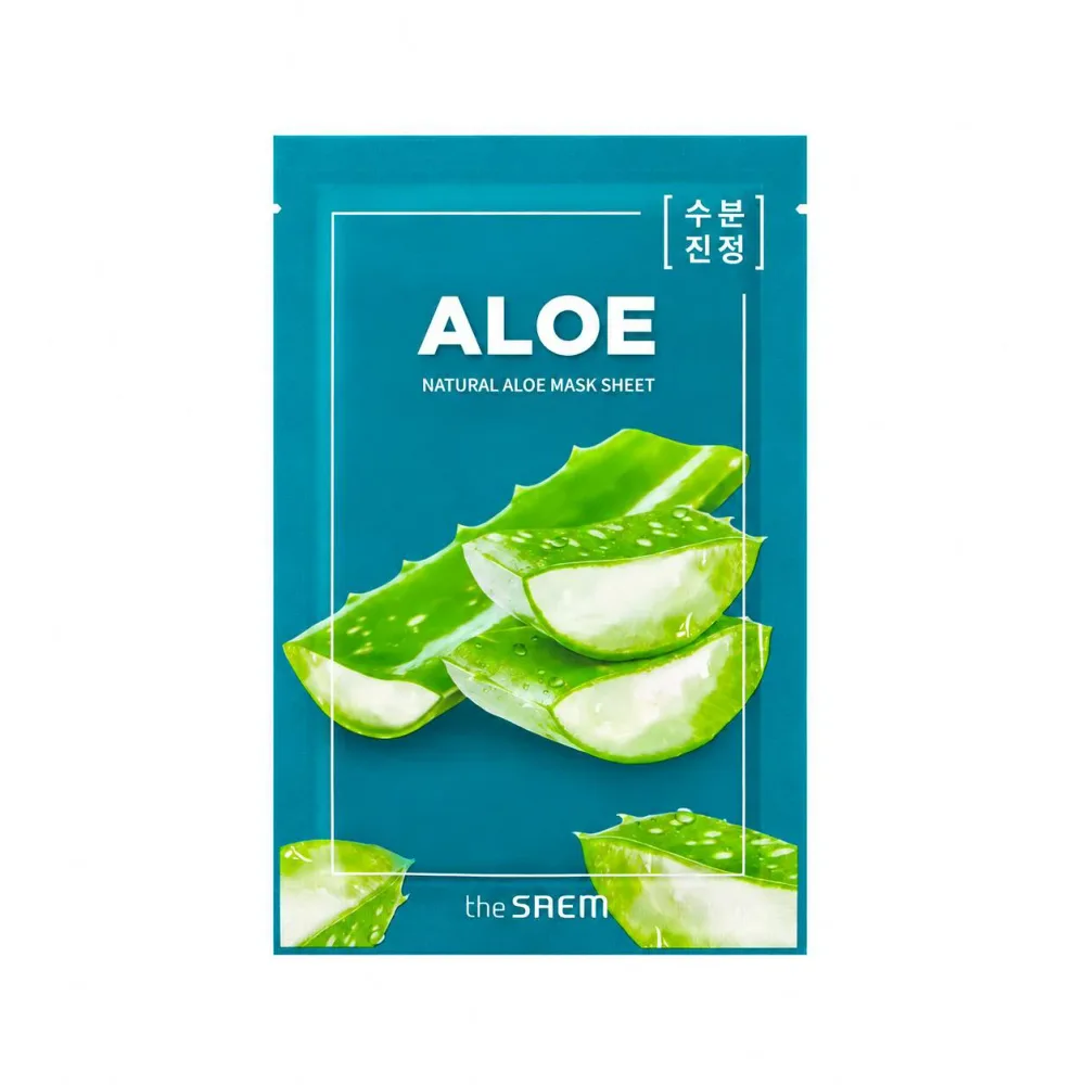 THE SAEM Natural Mask Sheet 21ml 10EA Aloe