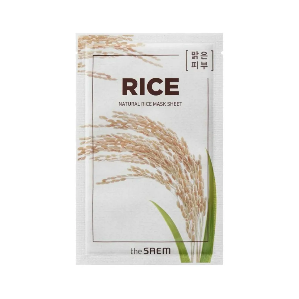 THE SAEM Natural Mask Sheet 21ml 10EA Rice