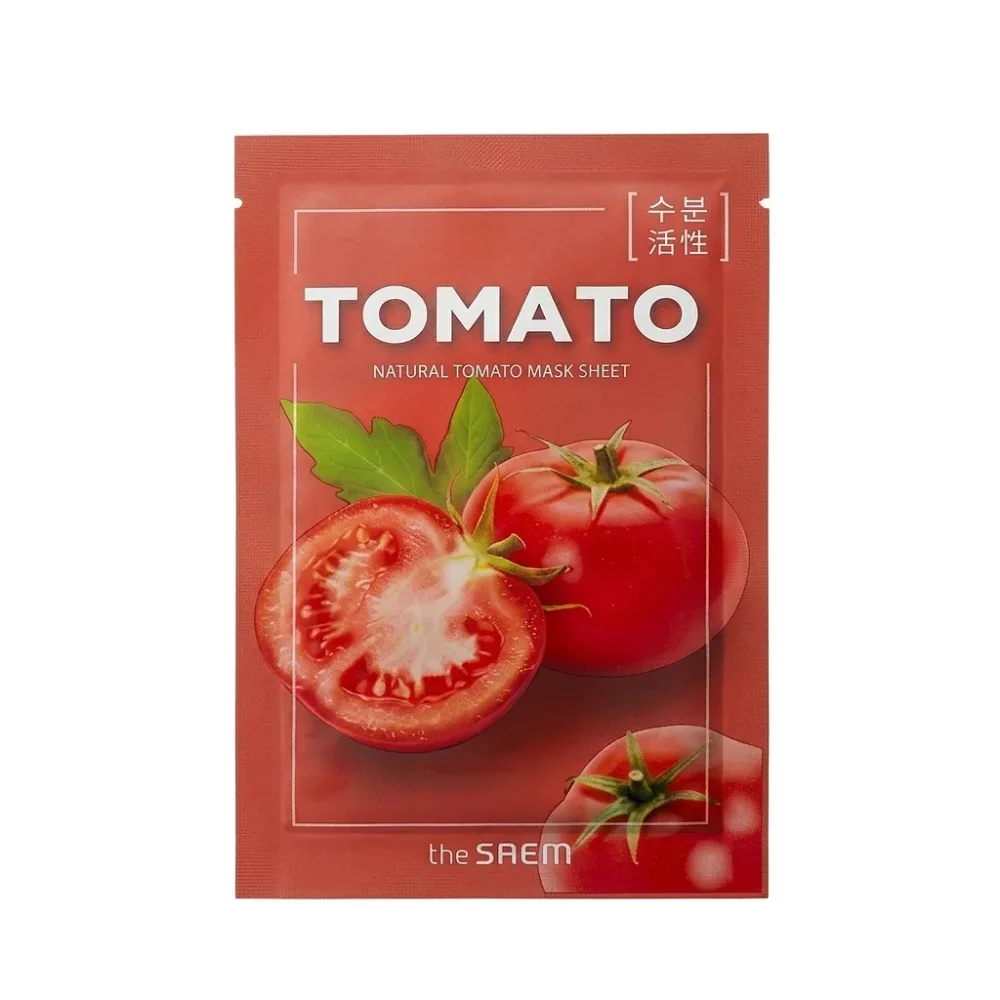 THE SAEM ナチュラルマスクシートトマト21ml 10枚