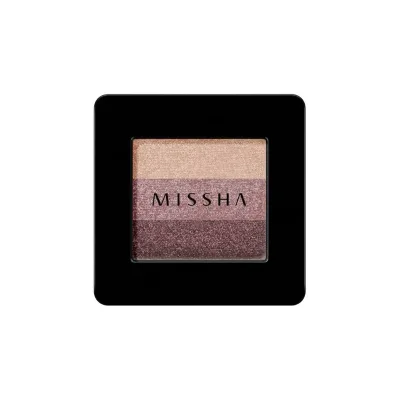 MISSHA Triple Shadow 2g #1 Brownie Pink
