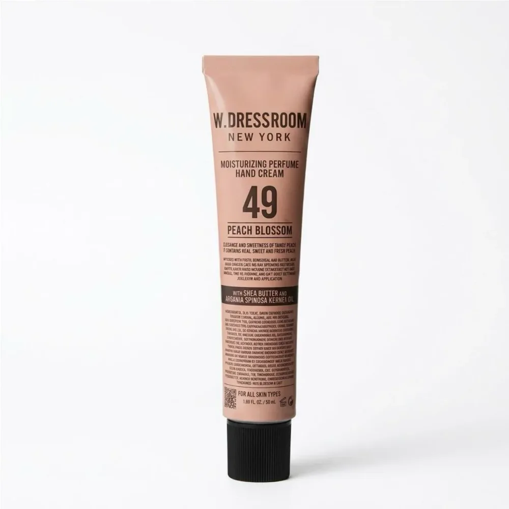 W.DRESSROOM Moisturizing Perfume Hand Cream 50ml No.49 PEACH BLOSSOM