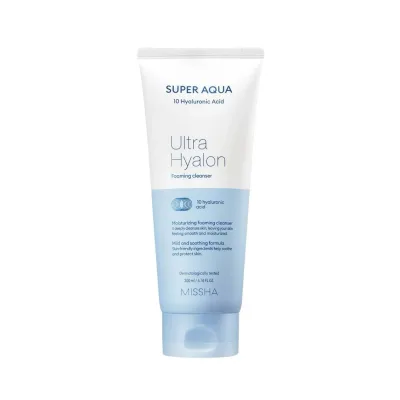 ミシャ クレンザー MISSHA Super Aqua Ultra Hyalron Foaming Cleanser 200ml