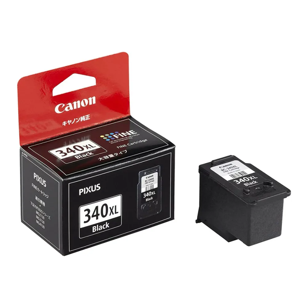 キャノン 純正インク BC-340XL (ブラック・大容量) FINEカートリッジキヤノン【Canon】