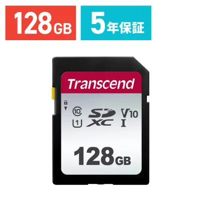 【楽天1位受賞】SDカード 128GB トランセンド Class10 UHS-I U1 V10 SDXCカード 5年保証 メモリーカード クラス10 入学 卒業 トランセンド Transcend