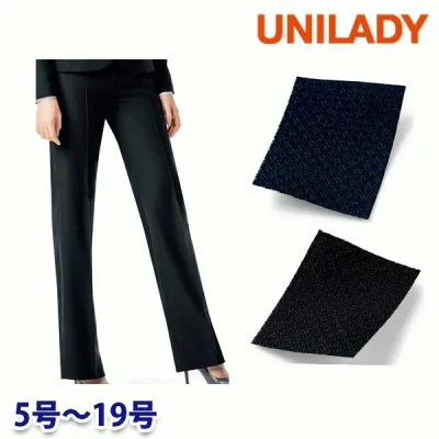 U7341P パンツ(ベーシック) 5号から19号 ユニレディーUNILADY 事務服オフィスウェア