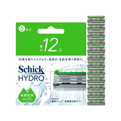 Schick シック ハイドロ 敏感肌 替刃12コ