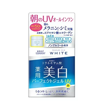 【合算3150円で送料無料】コーセー モイスチュアマイルド ホワイト パーフェクトジェル UV 90g
