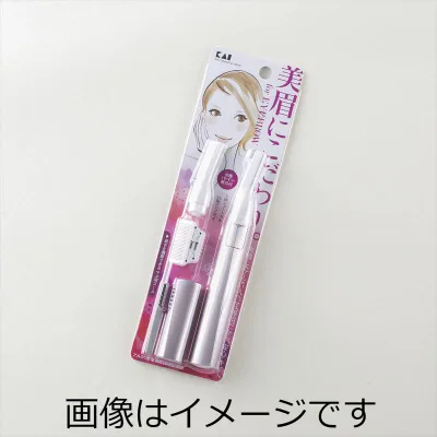 【合算3150円で送料無料】貝印 クシ付きマユトリマー(女性用) KQ1802