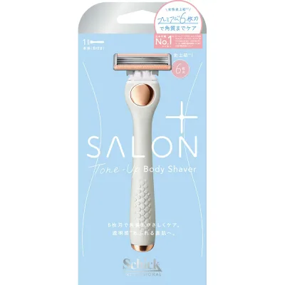 【合算3150円で送料無料】【Schick】シック サロンプラス トーンアップ ボディシェーバー ホルダー (刃付き)