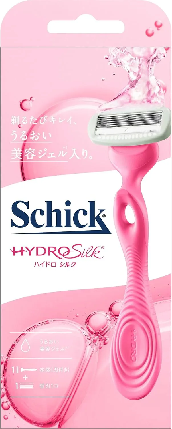 【合算3150円で送料無料】【Schick】シック ハイドロシルク ホルダー 本体(刃付き)+替刃 1個入