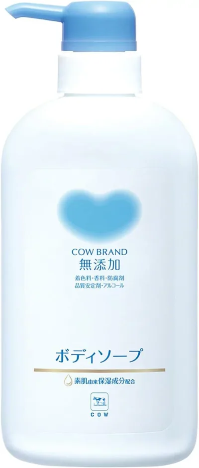【合算3150円で送料無料】牛乳石鹸 カウブランド 無添加ボディソープ ポンプ付 500ml