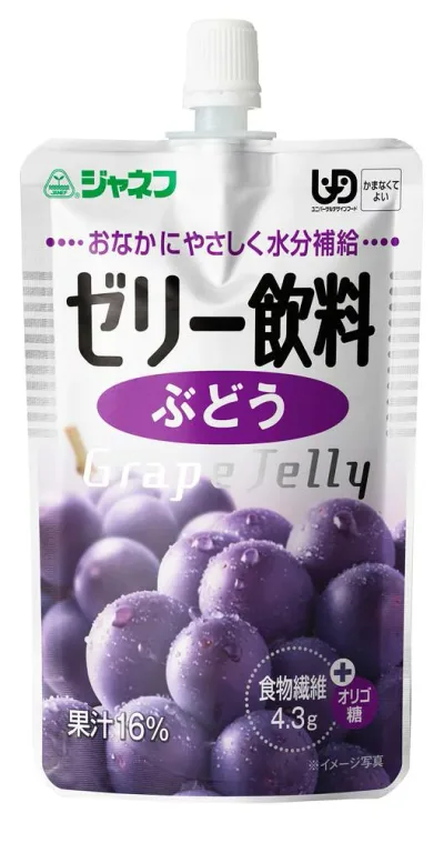 【合算3150円で送料無料】ジャネフ ゼリー飲料 ぶどう 100g