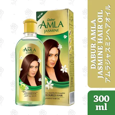 Dabur Amla Jasmine Hair Oil ダバール アムラジャスミンヘアオイル 300ml マッサージ 頭皮ケア トリートメント インド india【サルタージ】【SARTAJ】