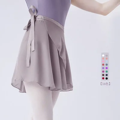 バレエ 巻きスカート(30cm/34cm/39cm丈・全16色)大人 バレエ用品 バレエ スカート 大人 ジュニア バレエスカート レディース ラップスカート 大人バレエ用品 レッスン 着 ウェア 無地 ダンススカート