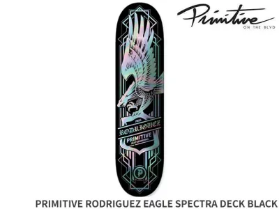 Primitive 国内正規品 プリミティブ PRIMITIVE RODRIGUEZ EAGLE SPECTRA DECK BLACK アソートカラー デッキ スケボー スケートボード Skateboard