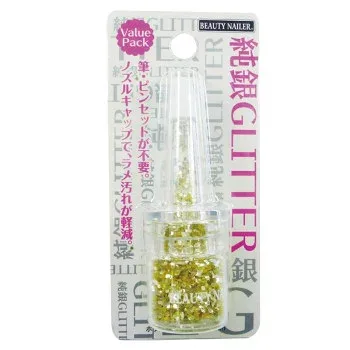 日本製 ビューティーネイラー 純銀 GLITTER グリッター SGP-13 ノズルキャップ ラメグリッター 雑貨