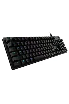 【中古】Logicool G ロジクール G ゲーミングキーボード 有線 G512 GXスイッチ リニア メカニカル キーボード 静音 日本語配列 LIGHTSYNC RGB G512r-LN