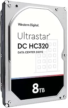 【中古】Western Digital HDD 8TB WD Ultrastar データセンター 3.5インチ 内蔵HDD HUS728T8TALE6L4