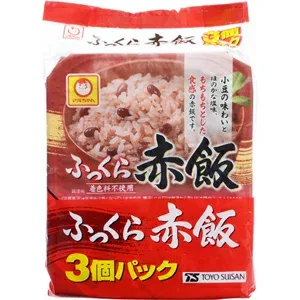 マルちゃん ふっくら赤飯 (160g×3個パック) レトルトごはん お米と小豆の力を引き出した美味しい赤飯