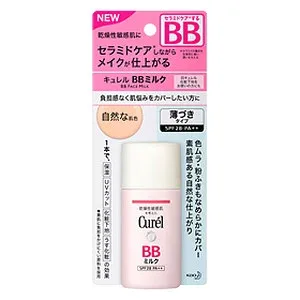 【T】 花王 キュレル BBミルク 自然な肌色(30mL)