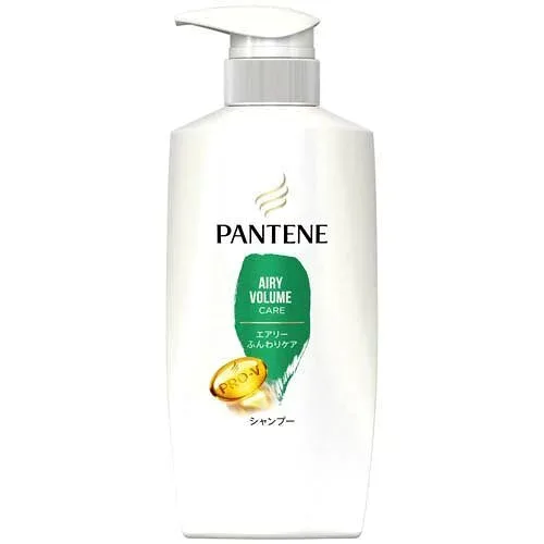 【※】 パンテーン エアリーふんわりケア シャンプー ポンプ 本体 (400ml) 細い・ぺたんこ髪に
