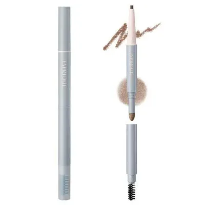 コーセー エスプリーク (ESPRIQUE) W アイブロウ スタイラー ペンシル&パウダー BR300 (0.5g) 1本2役ペンシル&パウダー