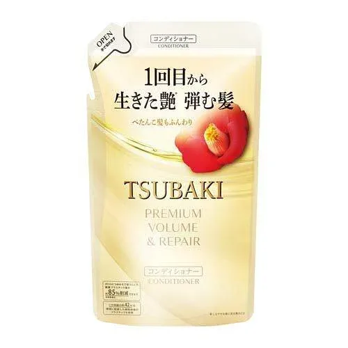 TSUBAKI ツバキ プレミアム ボリューム&リペア コンディショナー ポンプ 詰替 (300ml) ボトル