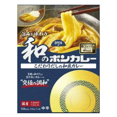 【A】 大塚食品 旨みを味わう 和のボンカレー こだわりだしの和風カレー (210g) パウチ レトルトカレー