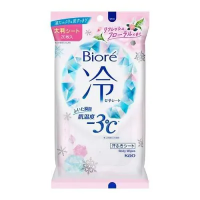 花王 ビオレ 冷シート フローラル (20枚入) ボディケア