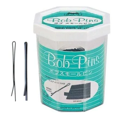 五力工業 ボブピン スモール玉付ピン 八角ケース入 110g【取り寄せ商品A】