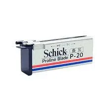 【1個】【ネコポス発送】シック プロライン用替刃 長刃 P-20 20枚入【取り寄せ商品A】