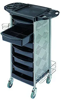 【メーカー直送・代引き不可】【北海道・沖縄、離島は別途送料がかかります】C−316 収納ワゴン ブラック【取り寄せ商品A】