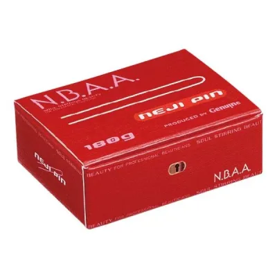 【1個】【ネコポス発送】N.B.A.A. ネジピン NB-P04 ブラック 180g【取り寄せ商品A】