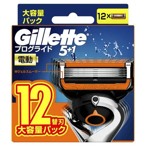 【ケース販売】【1ケース6個入】P&G プログライドパワー替刃12B(シェービング)