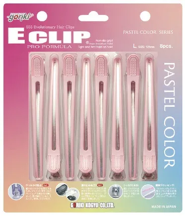 五力 Eクリップ Lサイズ パステルカラー ケース入り【取り寄せ商品A】