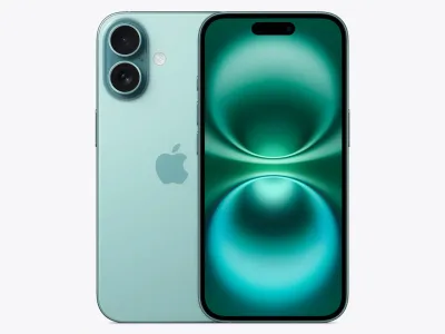 【中古】A+ランク【未使用に近い】 SIMフリー iPhone 16 128GB ティール 本体のみ 利用制限〇(白ロム) 送料無料