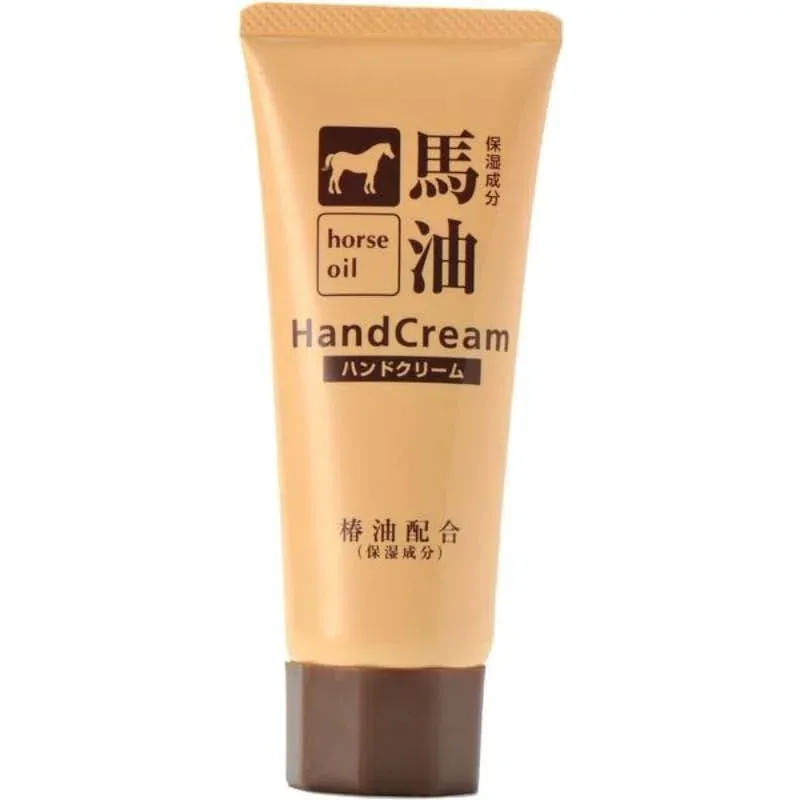 熊野油脂 椿油配合馬油ハンドクリーム 60g