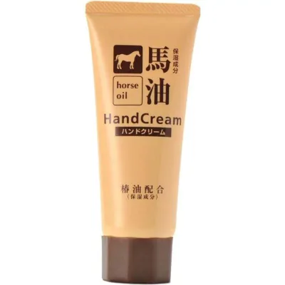 熊野油脂 椿油配合馬油ハンドクリーム 60g