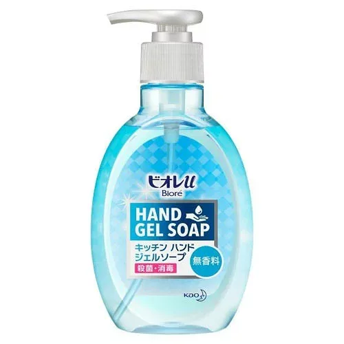 花王 ビオレu キッチン ハンドジェルソープ 無香料 (本体ポンプ 250ml)×24個【送料無料】