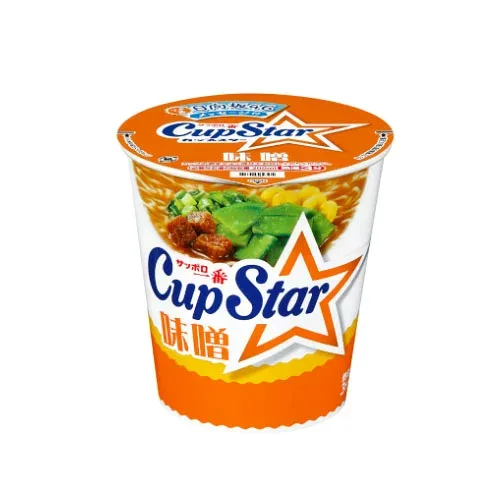 サンヨー食品 サッポロ一番 カップスター 味噌 78g(めん60g)×12個