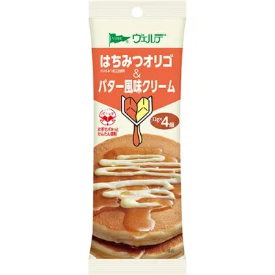 アヲハタ ヴェルデ はちみつオリゴ&バター風味クリーム 52g(13g×4個)× 24個