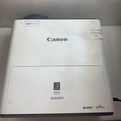 【中古品 ランプ使用時間:3345H】Canon WUX450ST プロジェクター WUXGA HDMI、VGA、DVI出力対応