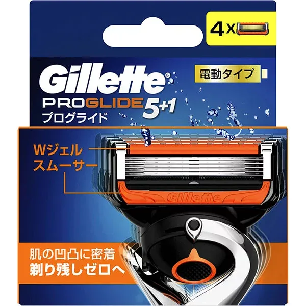 ジレット プログライド フレックスボール 電動 替刃(4個) (PP)