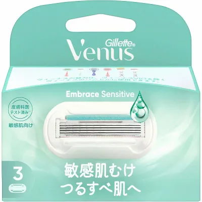 ジレット ヴィーナス 敏感肌むけ 替刃3B (3個)